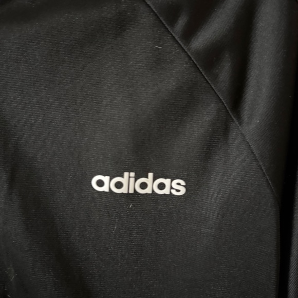 Adidas Women’s Black Track Jacket Size Medium - Picture 2 of 10